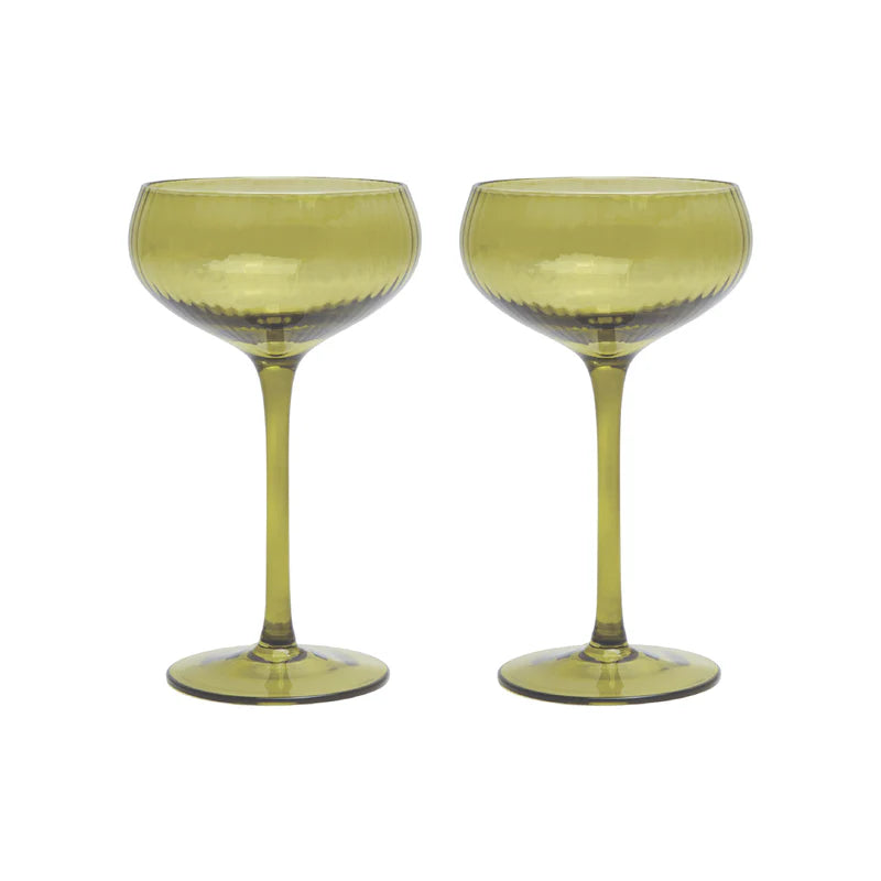 The Lou Coupe Glass - Set of 2