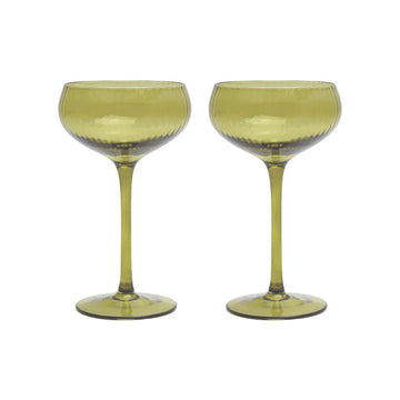 The Lou Coupe Glass - Set of 2