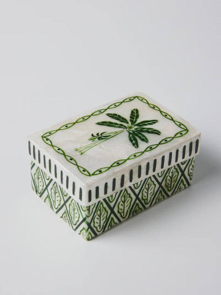 Atlantic Green Palm Box