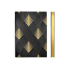 Art Deco Notebook - A5 Pyramid Dot - Handworks Nouveau Paperie